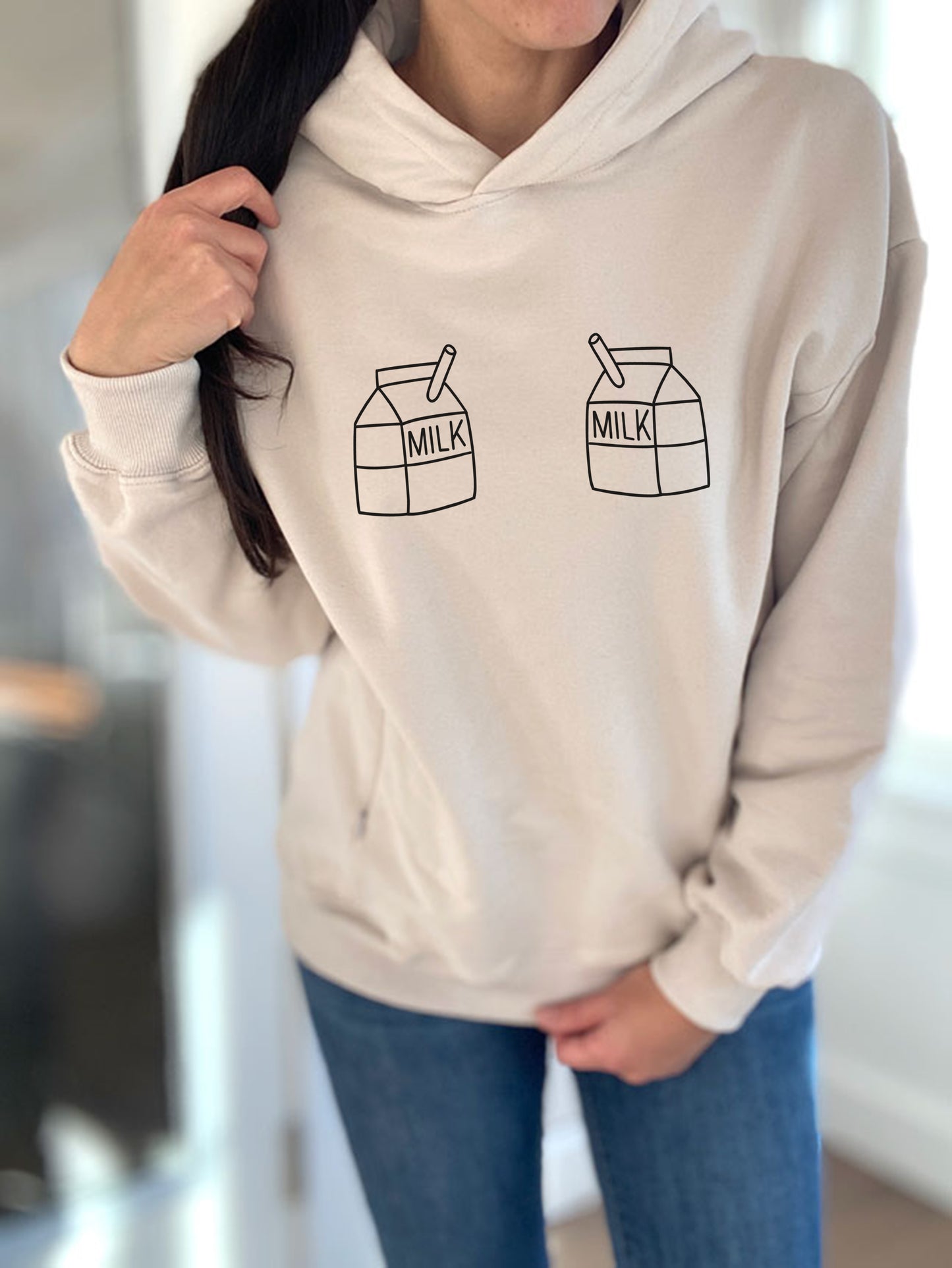 Milk Carton Hooded Sweatshirt