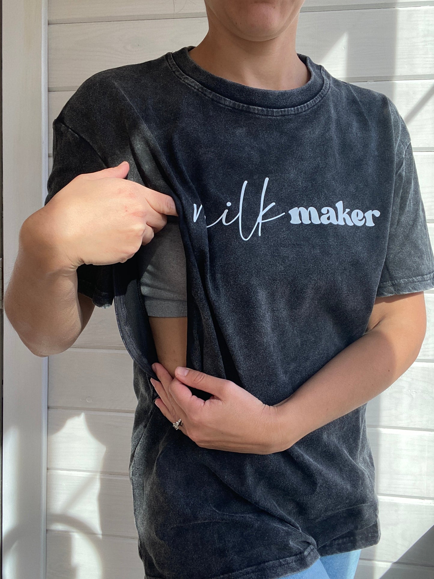 Milk Maker Acid Wash T-Shirt