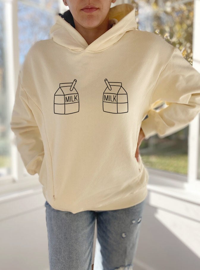 Milk hoodies sale