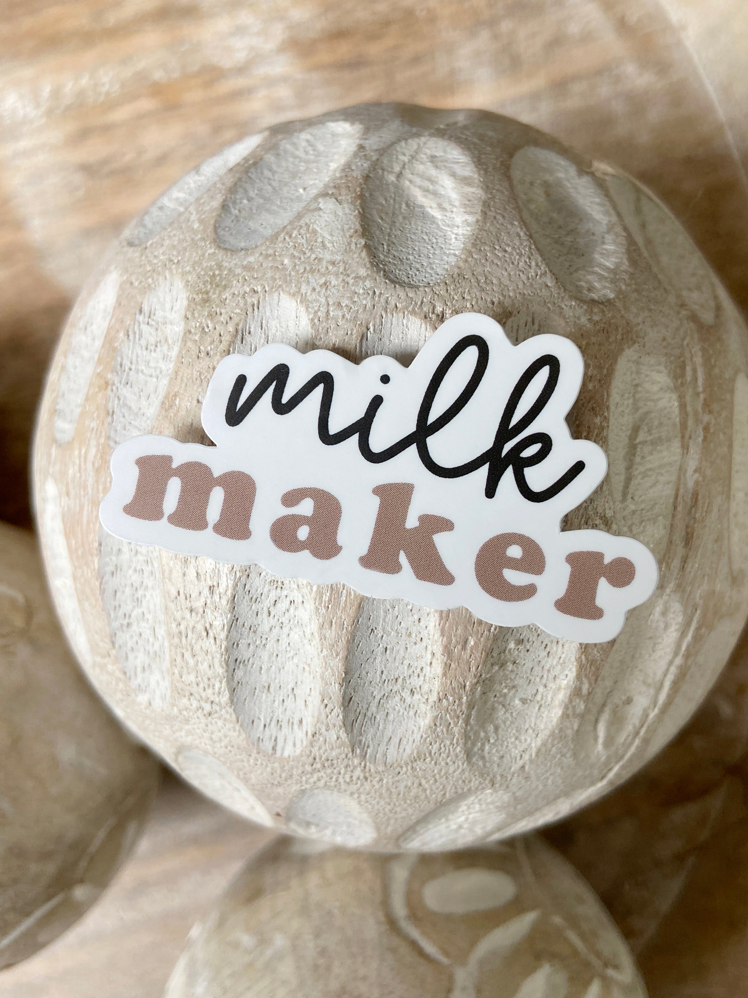 Milk Maker Sticker