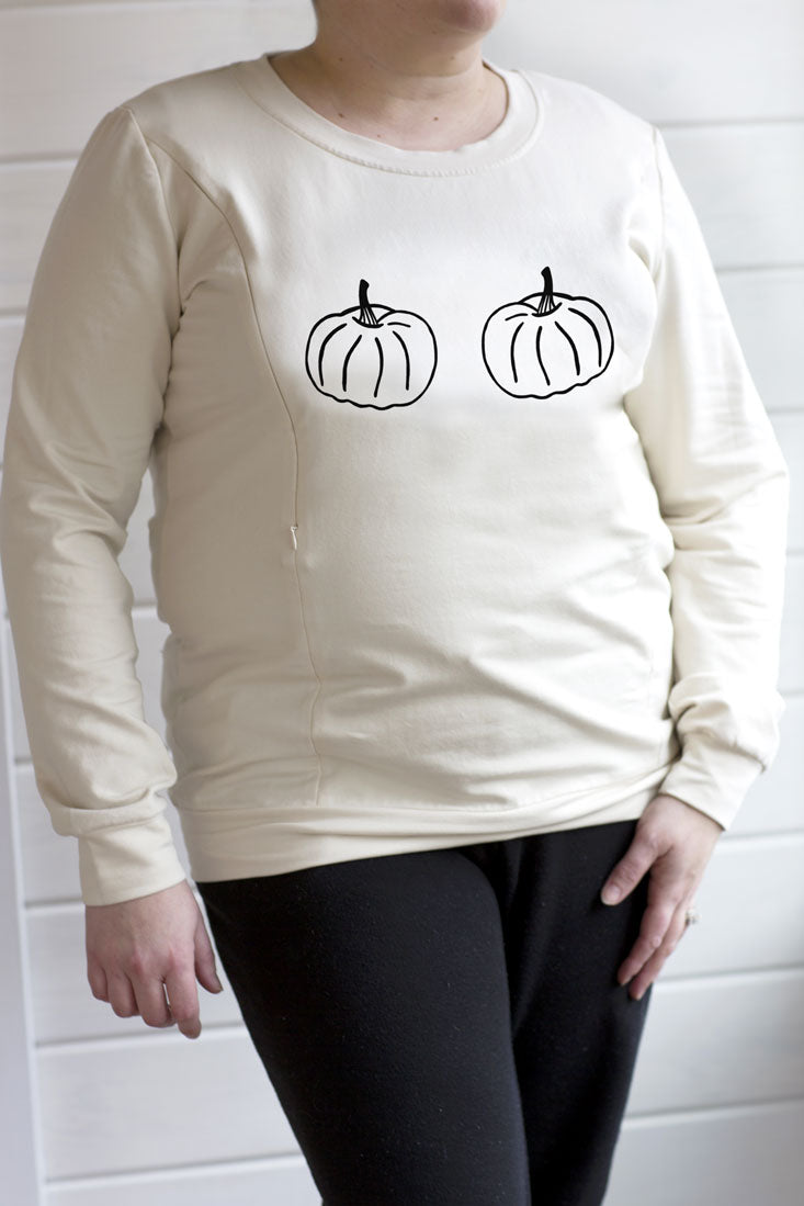 Pumpkin Boobies Crewneck