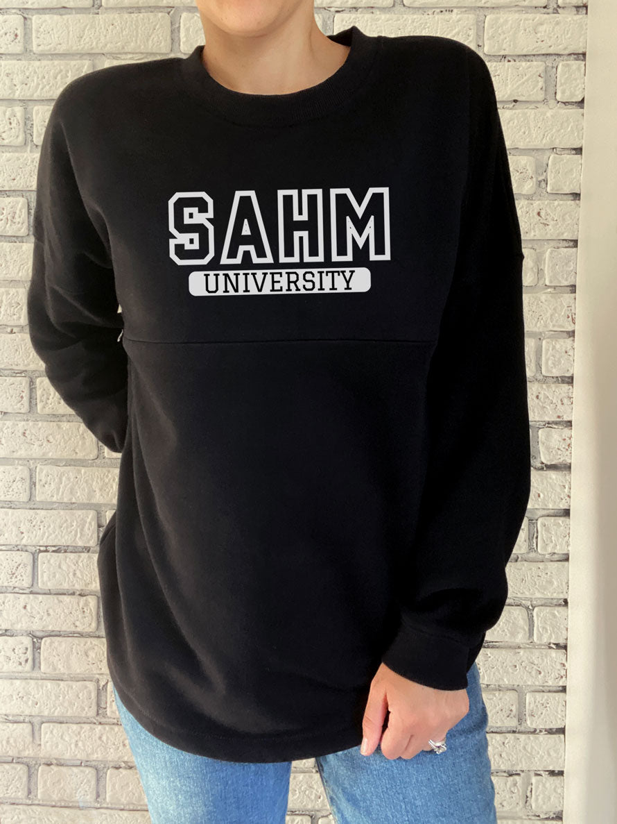 SAHM University Chill Crewneck