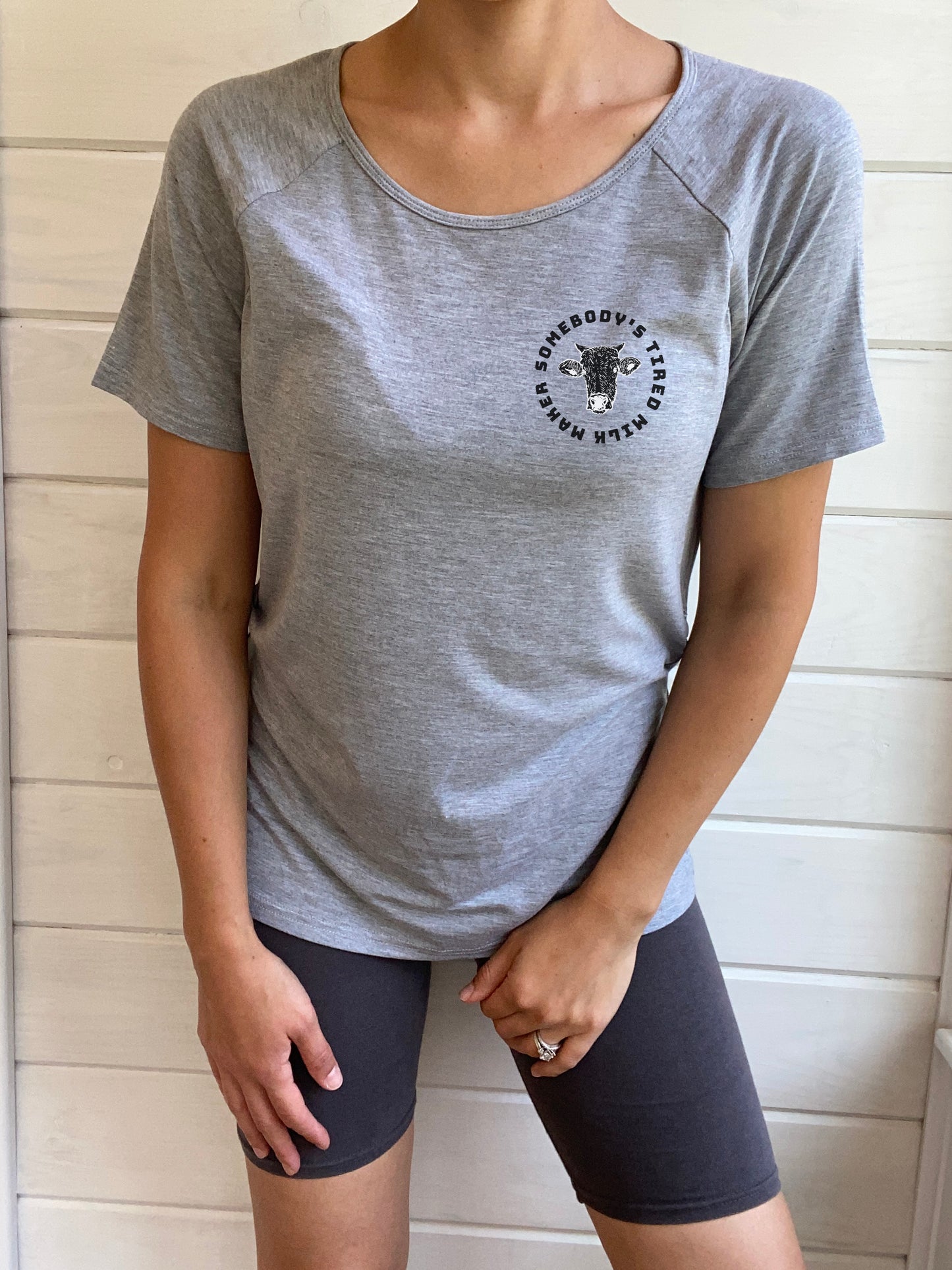 Somebody's Tired Milk Maker T-Shirt