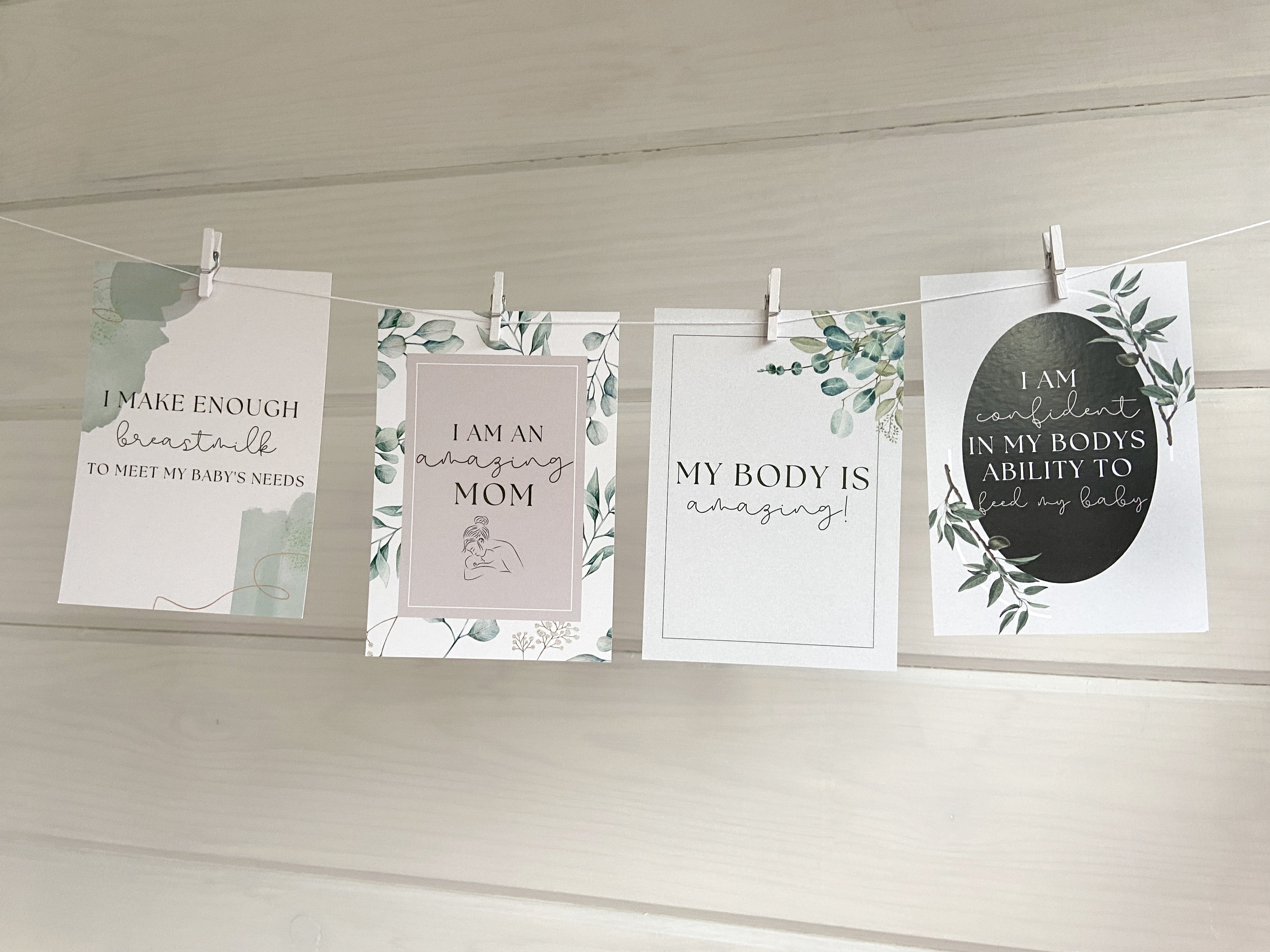 Breastfeeding Affirmation Cards