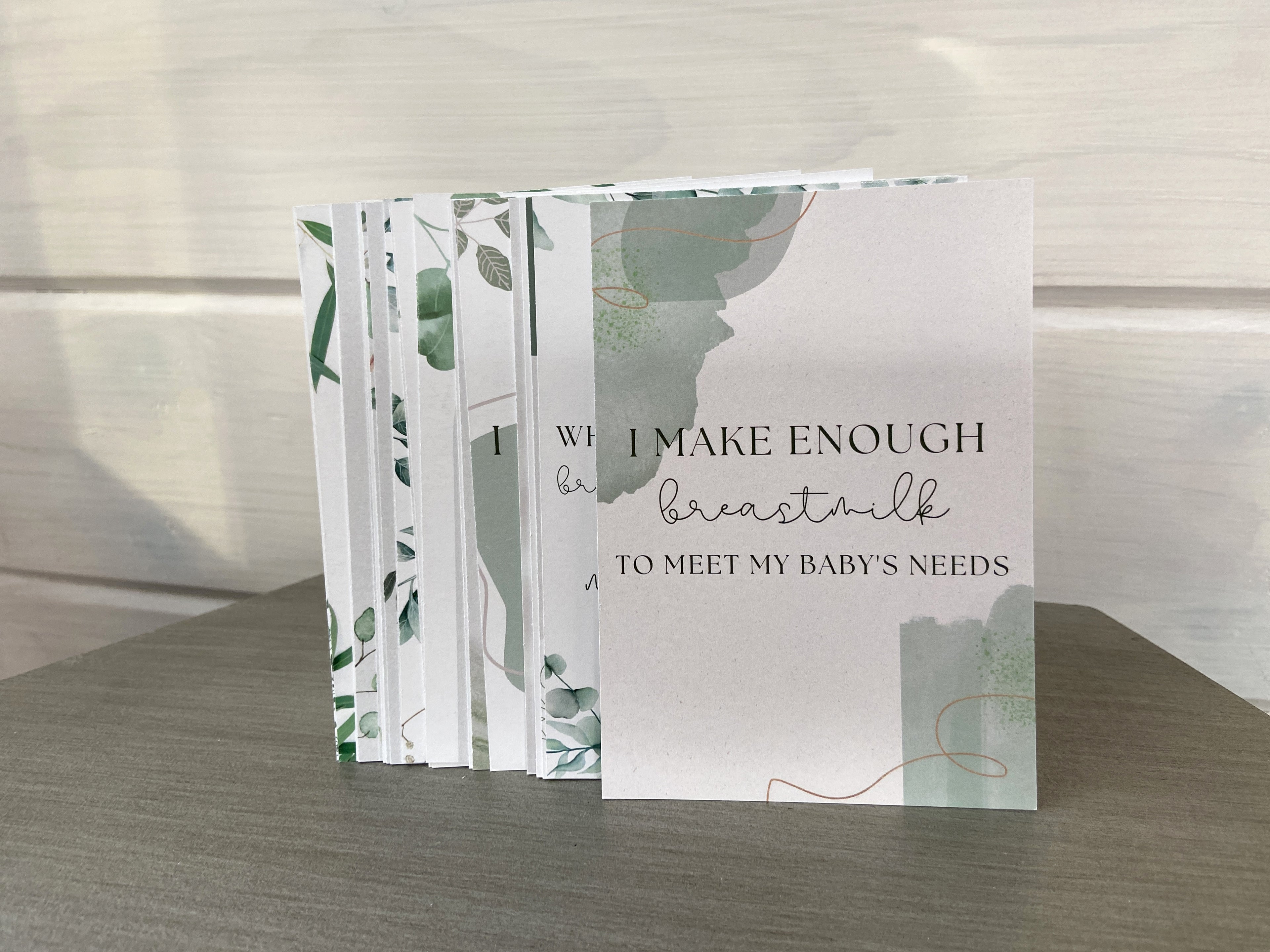 Breastfeeding Affirmation Cards