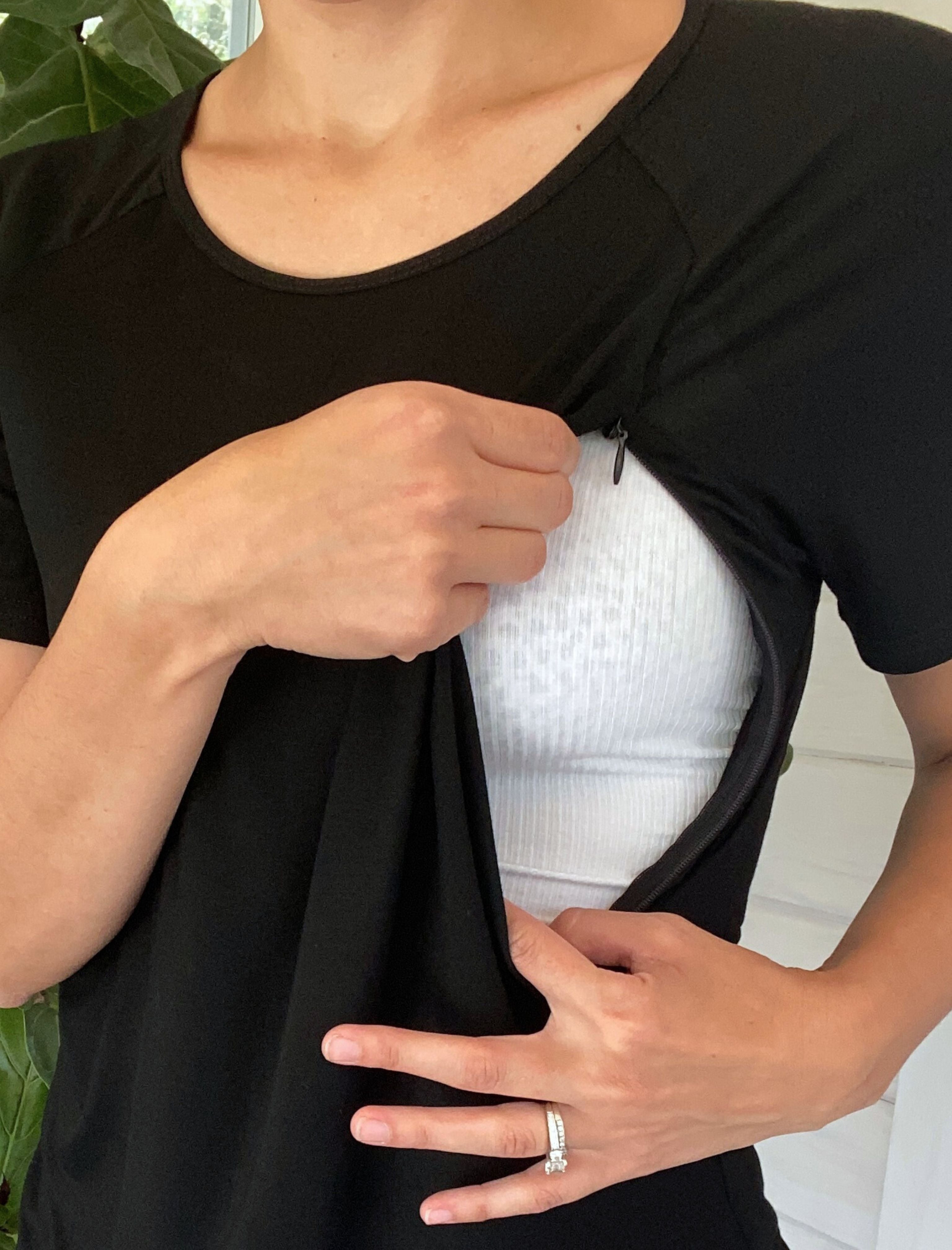 Breastfeeding Solid T-Shirt