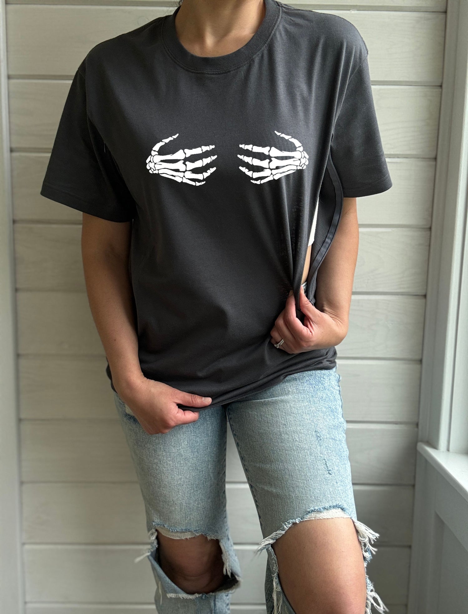 Skeleton Hands Comfort Tee