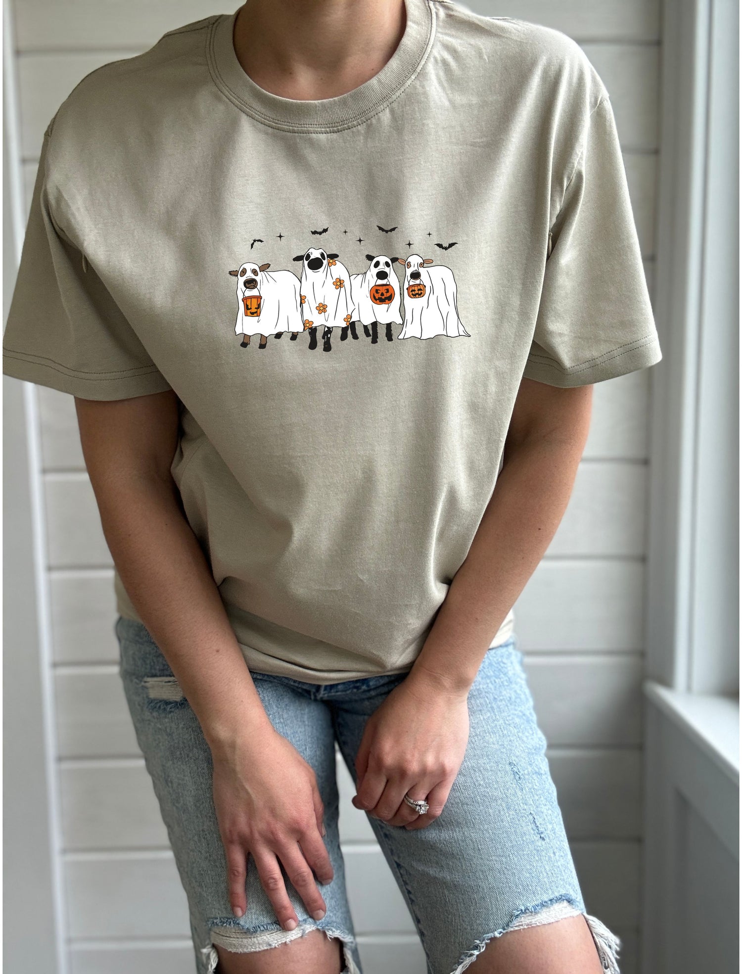 Cow Ghost Comfort Tee