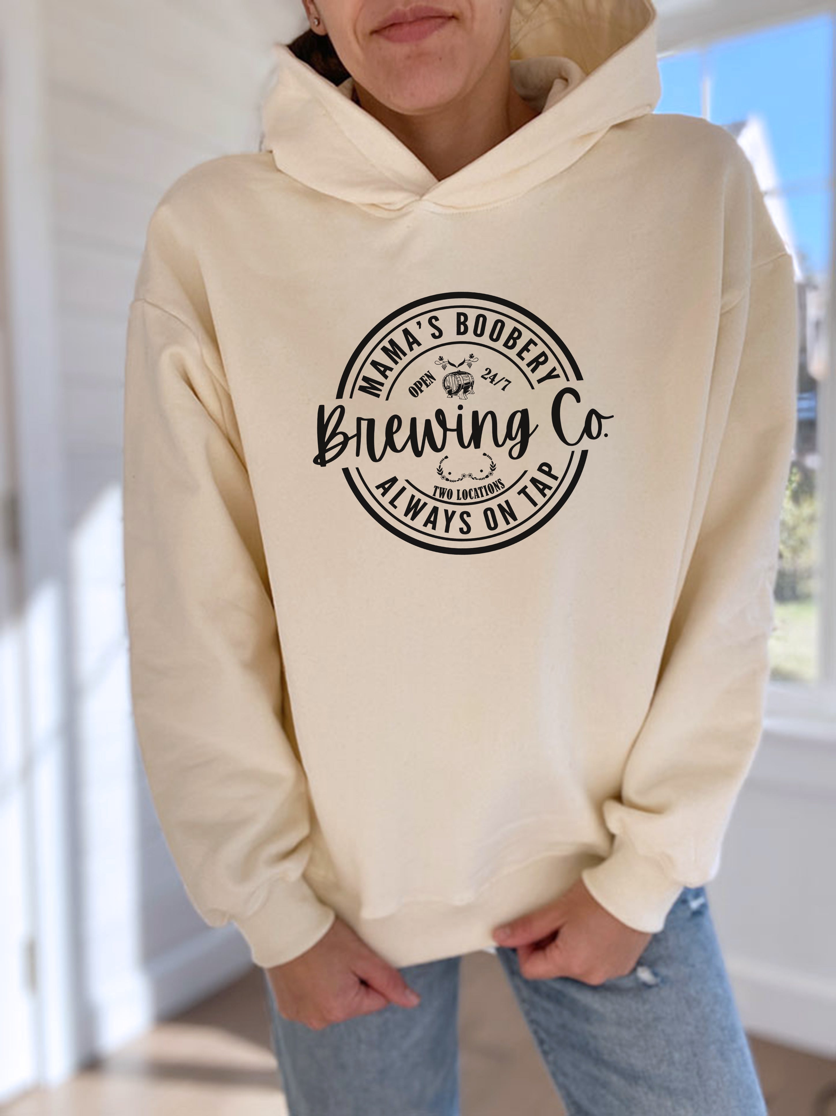 Mama Boobery Brewing Co. Hooded Sweatshirt