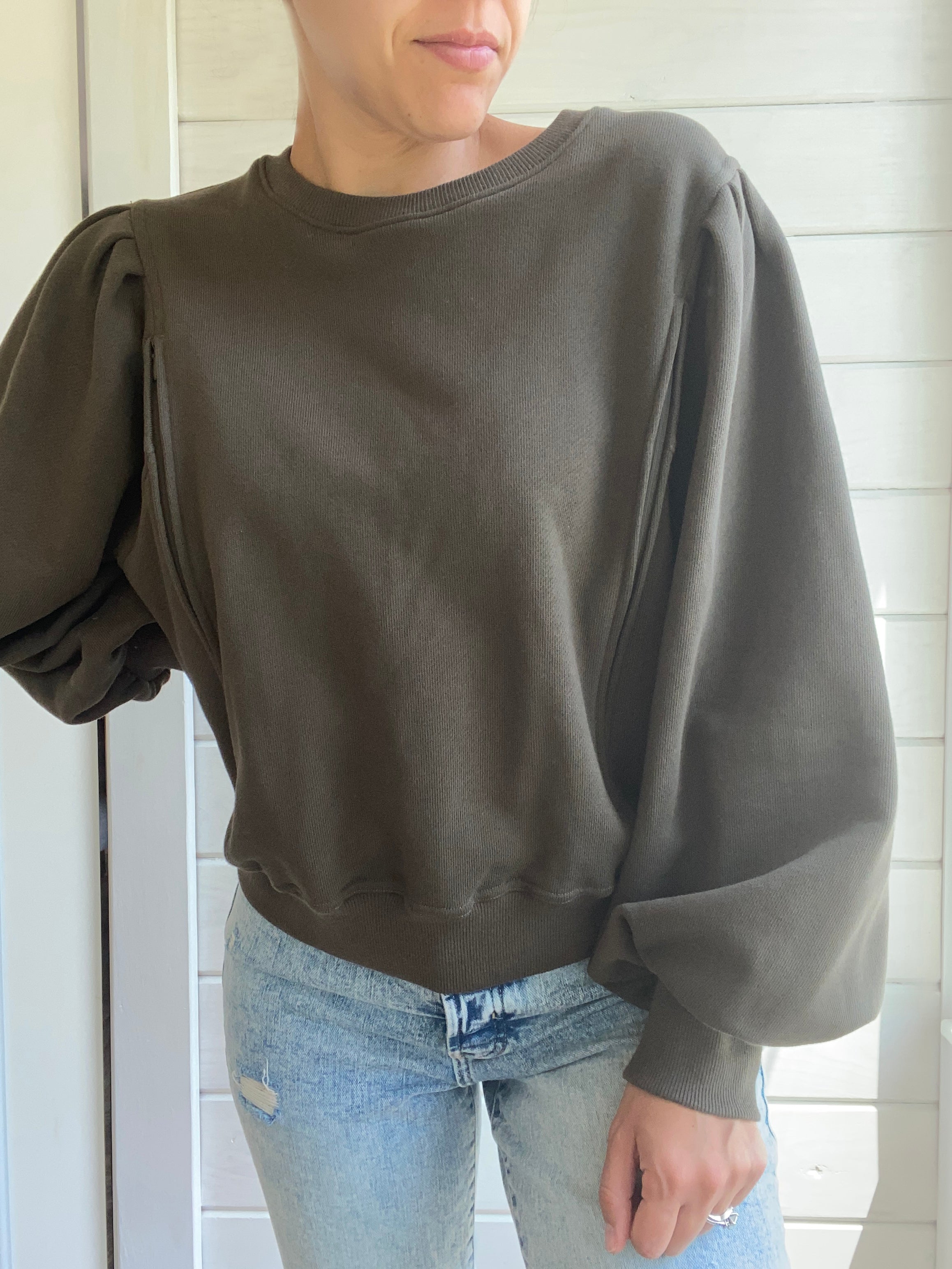 Puff Sleeve Sweater