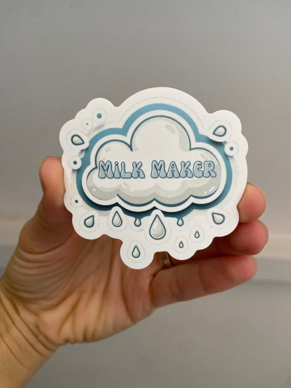 Milk Mama Cloud Sticker