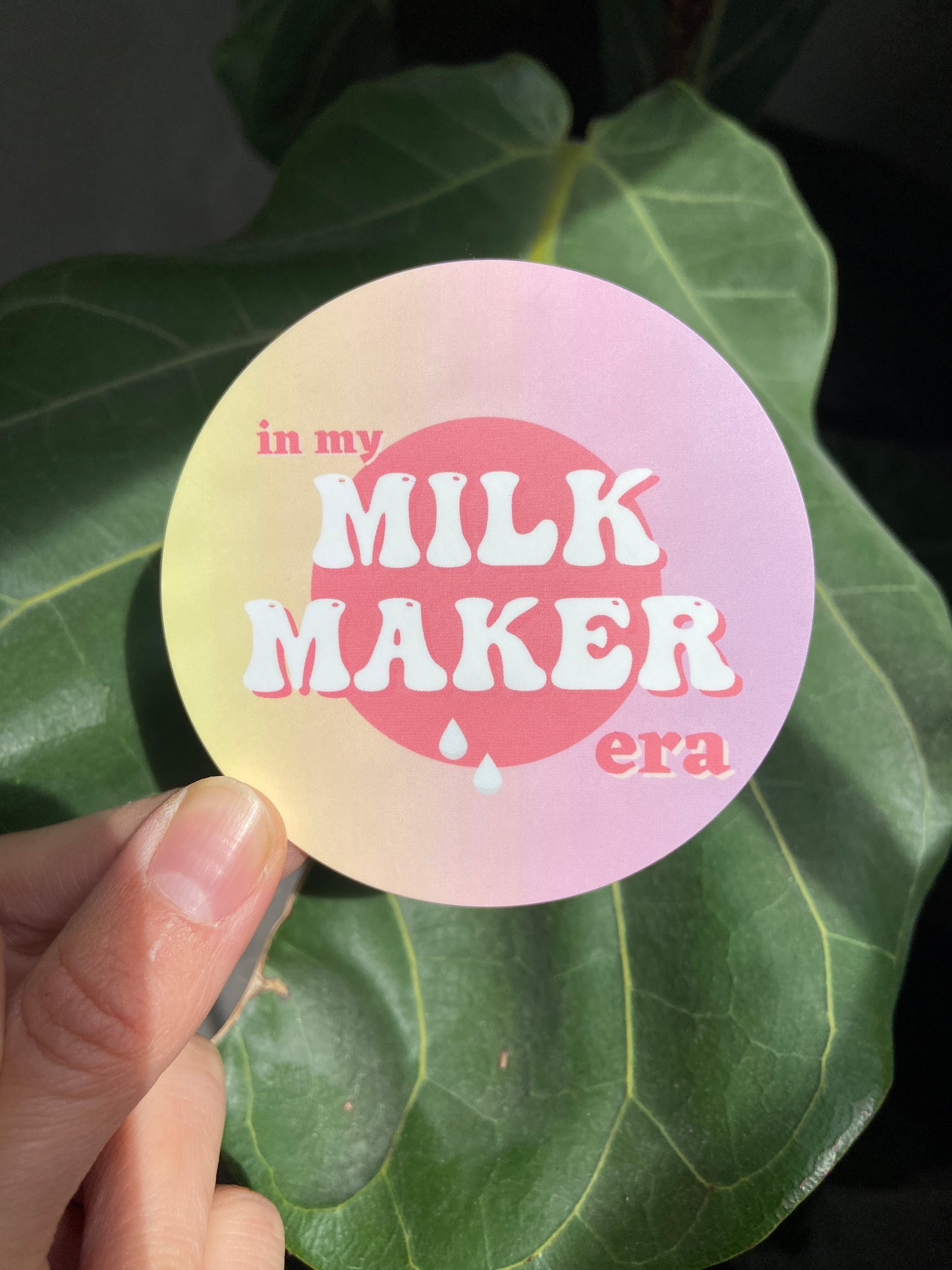 In My Milk Maker Era Sticker
