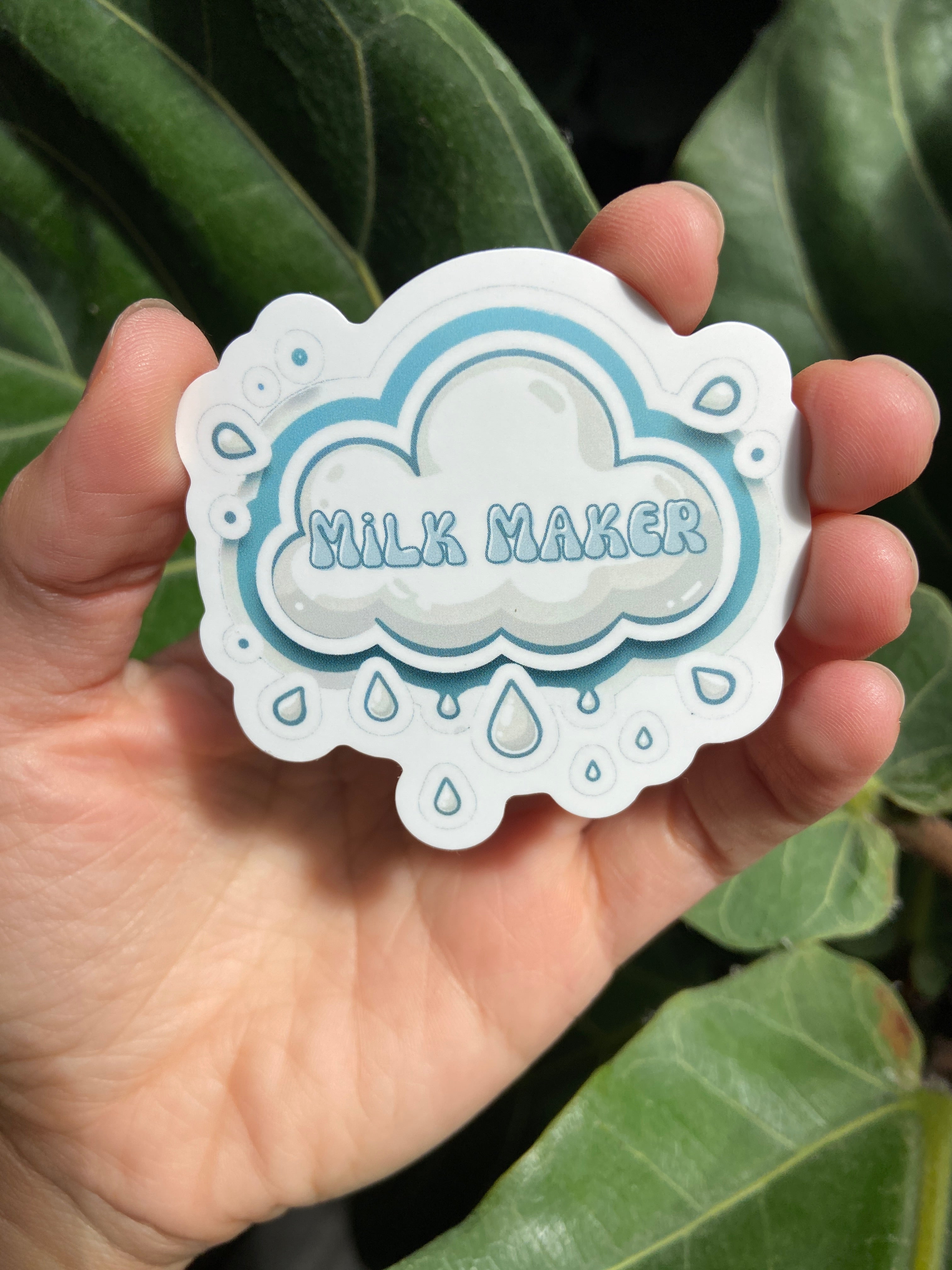 Milk Mama Cloud Sticker