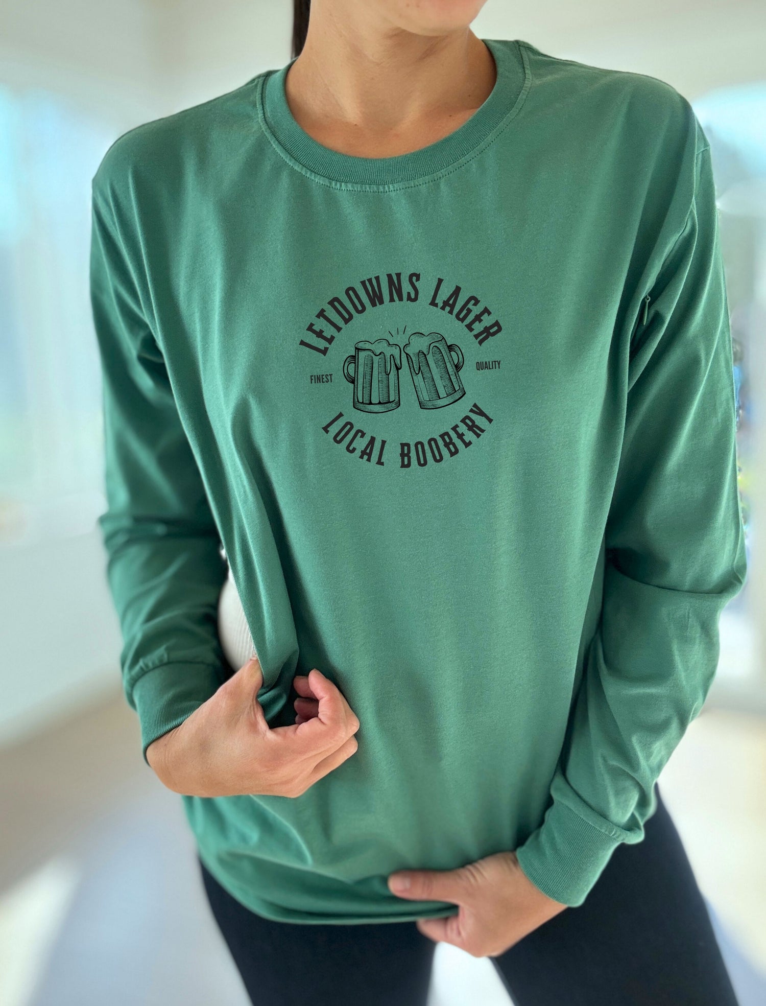 Letdowns Lager  Long Sleeve Comfort Tee