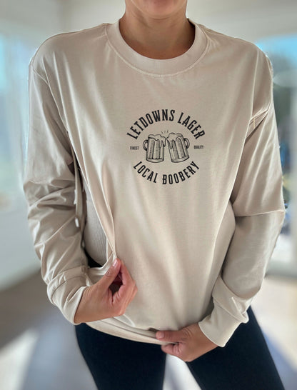 Letdowns Lager  Long Sleeve Comfort Tee