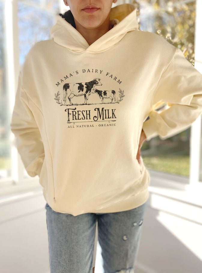 Mama's Dairy Farm Hooded Sweatshirt