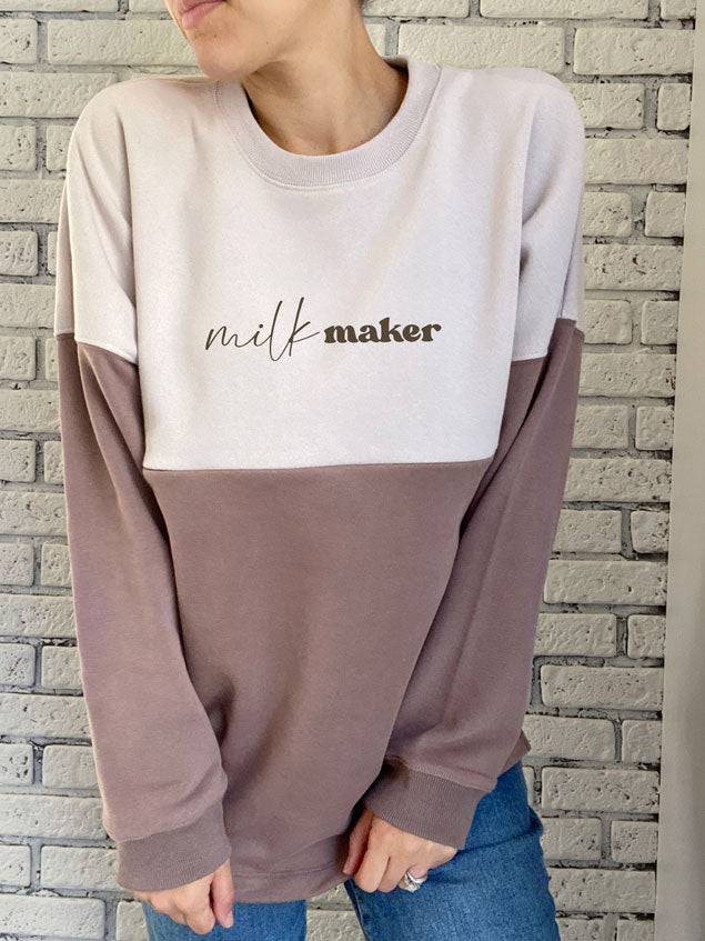 Milk Maker Chill Crewneck