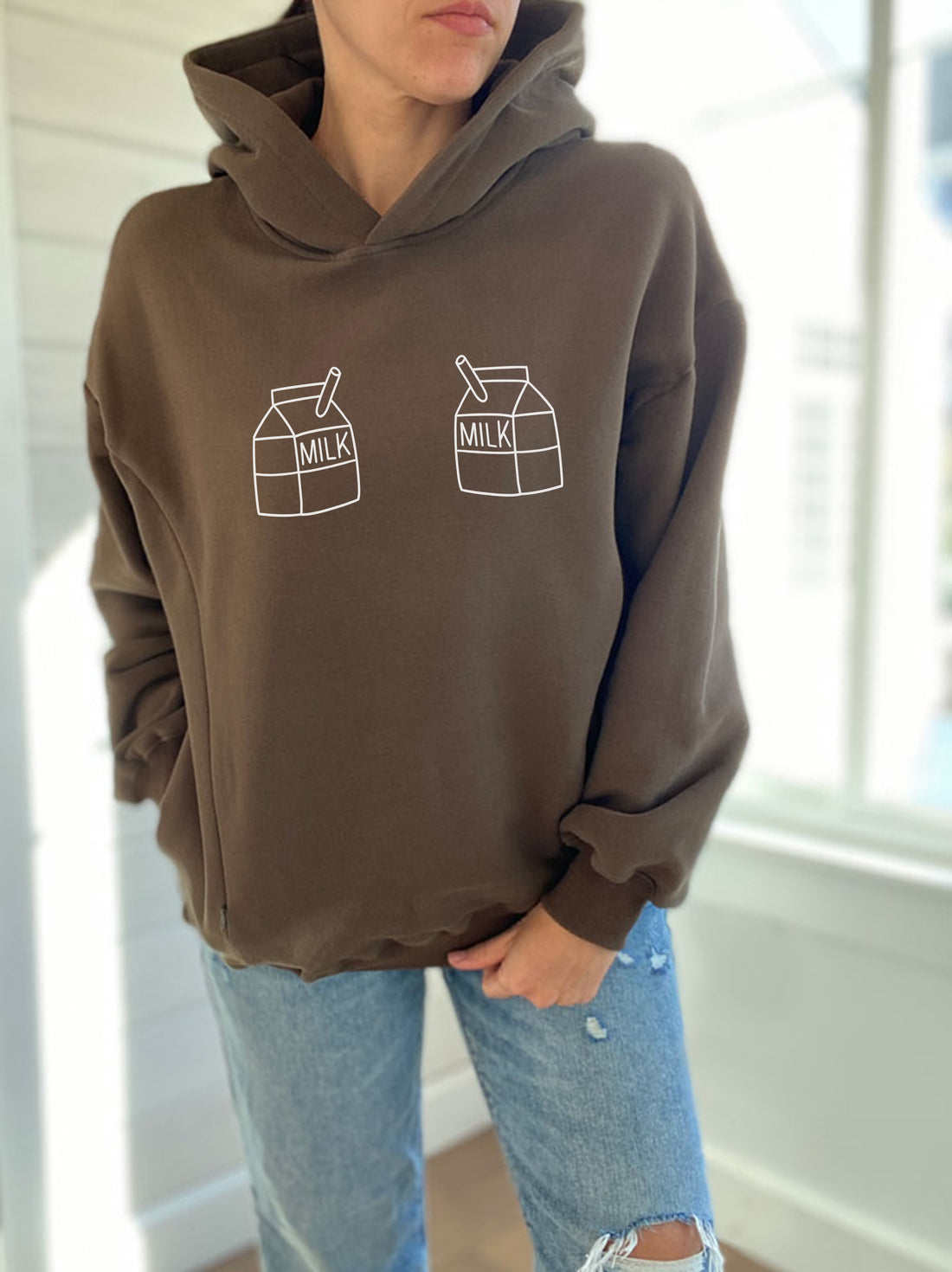 Milk Carton Hooded Sweatshirt