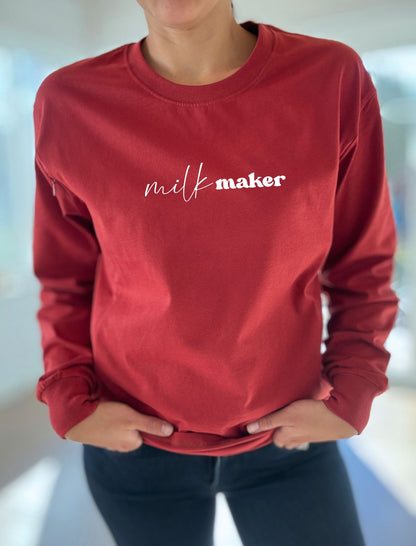 Milk Maker Long Sleeve Comfort Tee