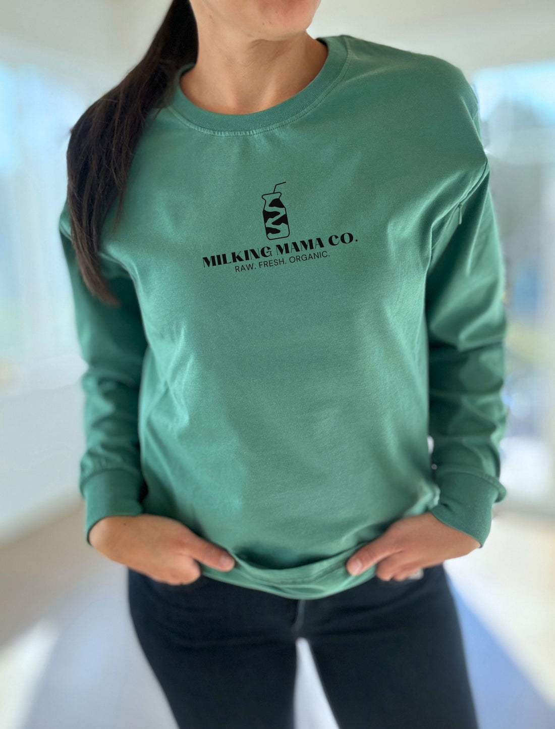 Milking Mama Long Sleeve Comfort Tee