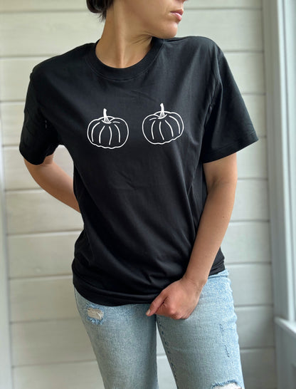 Pumpkin Boo-bies Comfort Tee