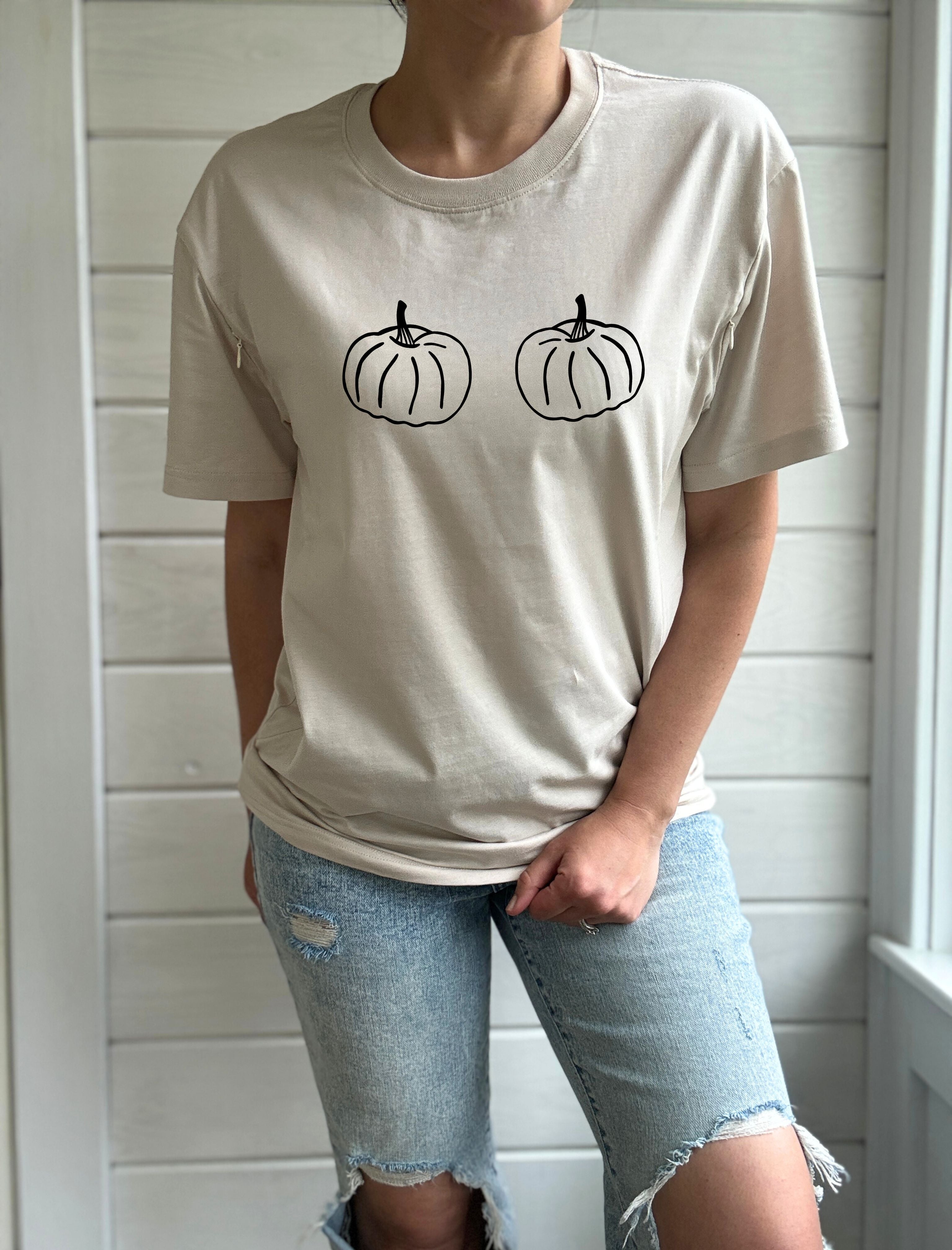 Pumpkin Boo-bies Comfort Tee