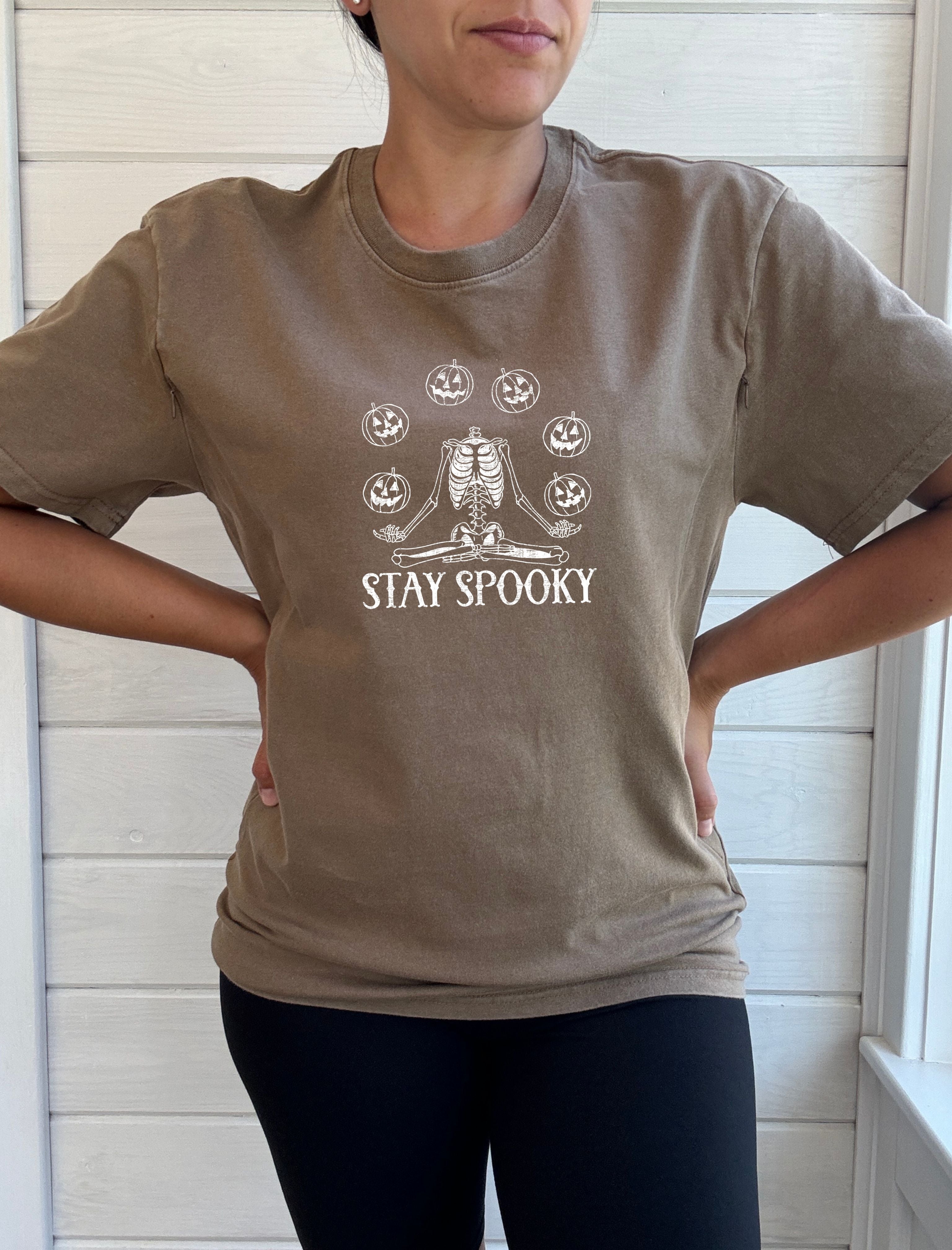 Stay Spooky Acid Wash T-Shirt