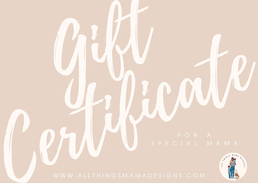 Gift Card | All Things Mama Designs