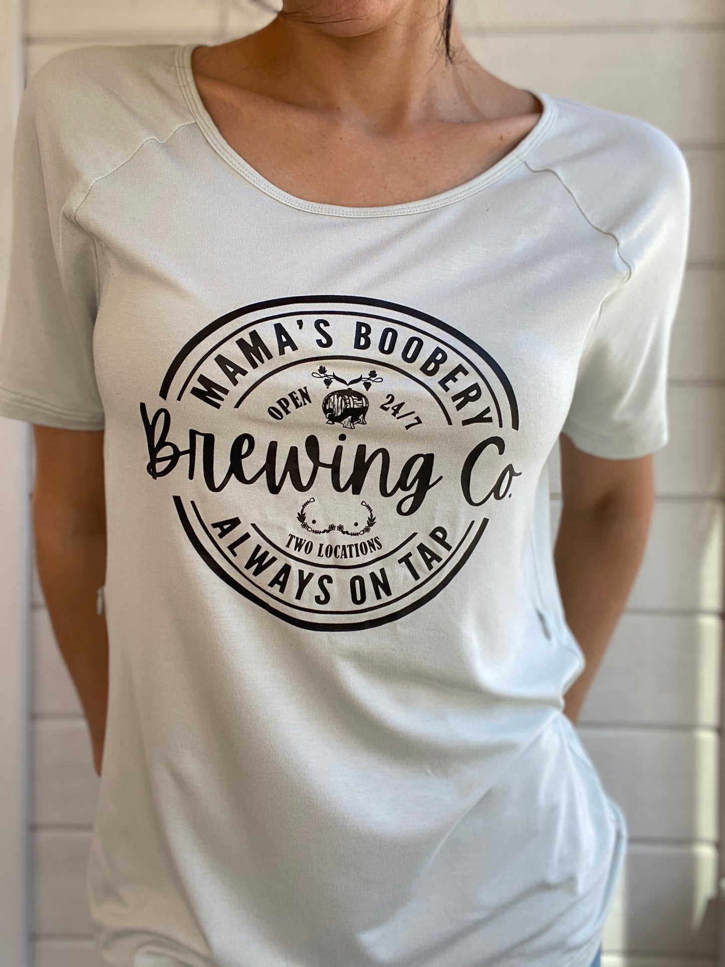 Mama Boobery Brewing Co. T-Shirt