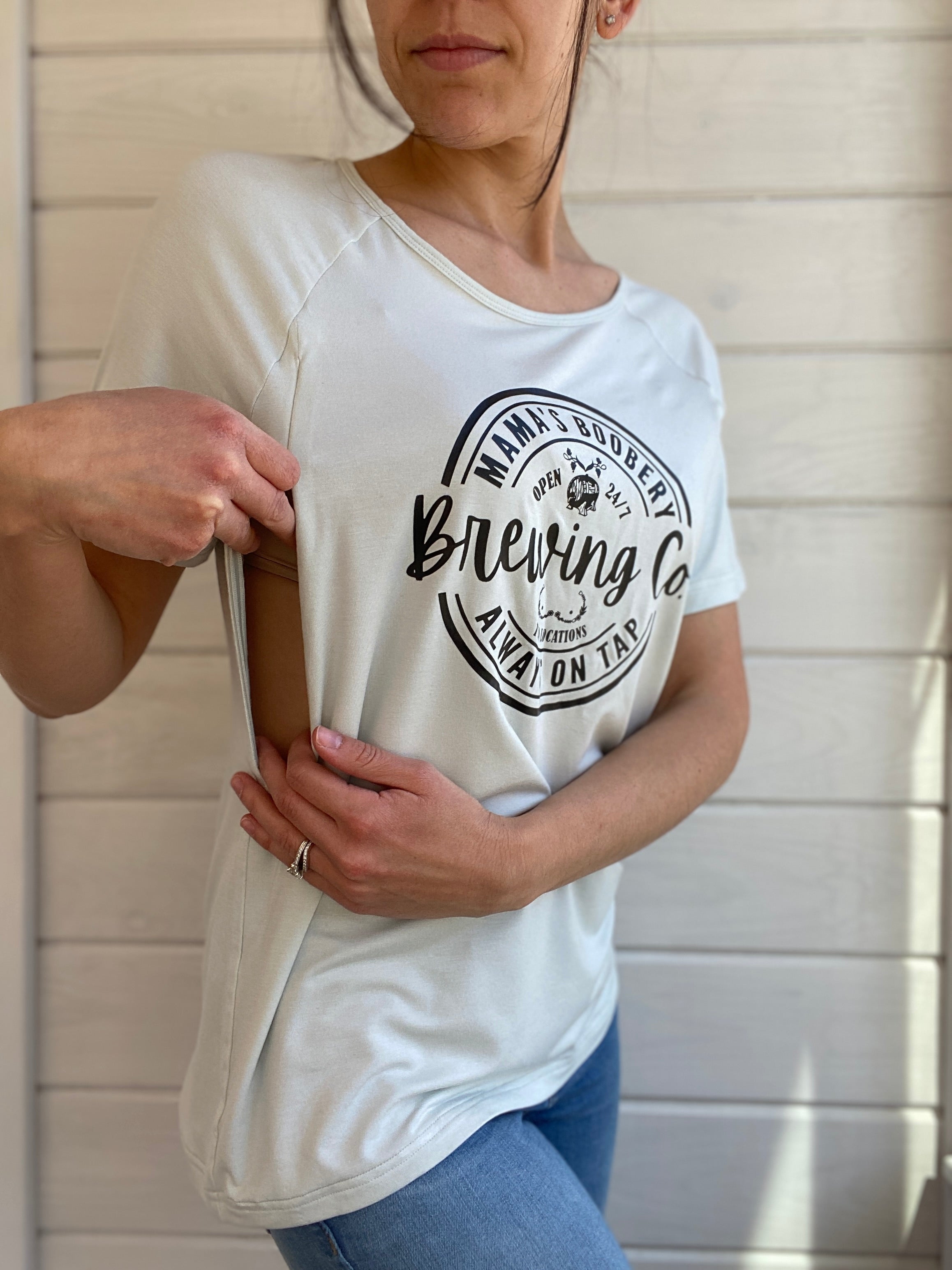 Mama Boobery Brewing Co. T-Shirt