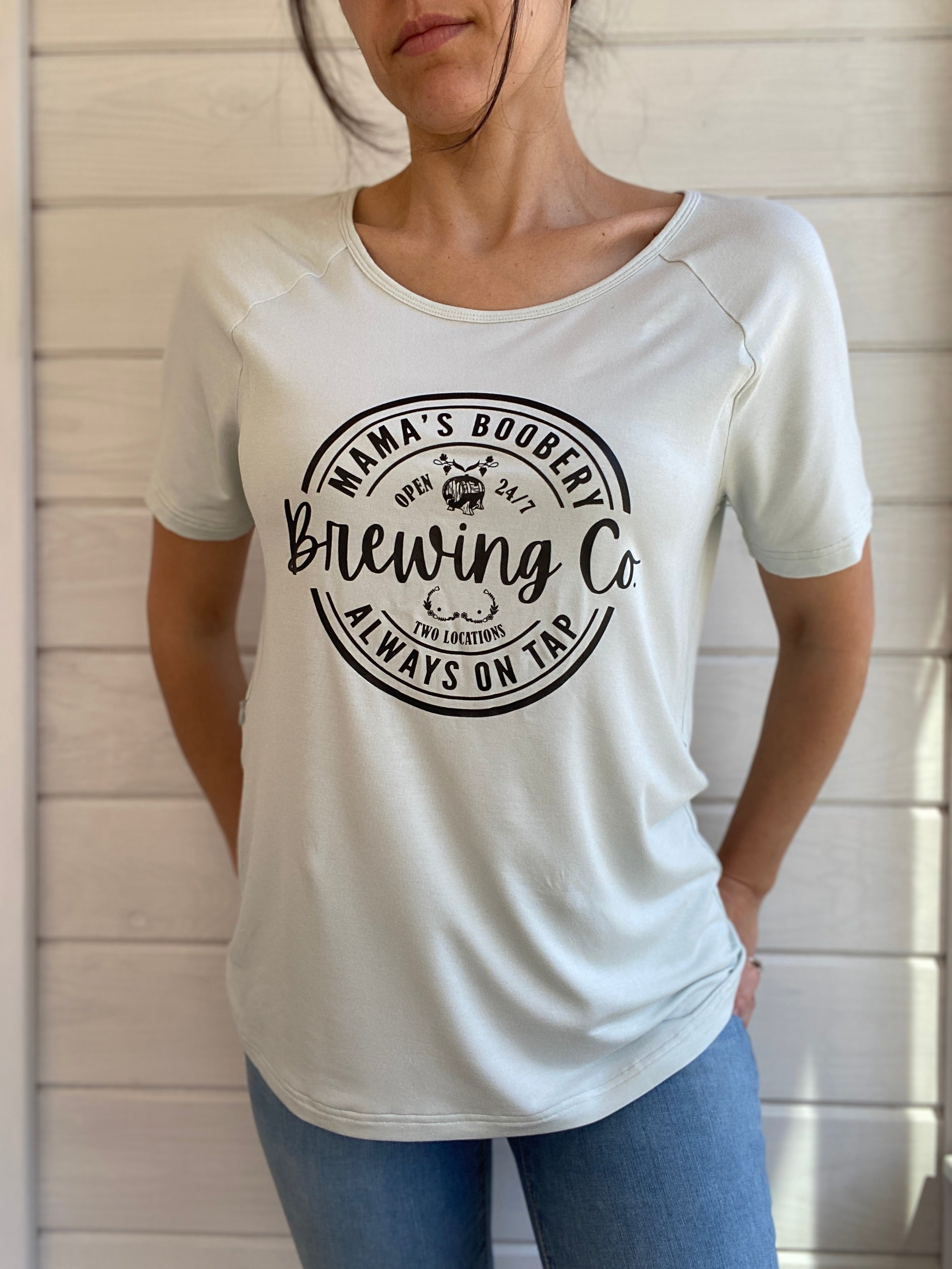 Mama Boobery Brewing Co. T-Shirt